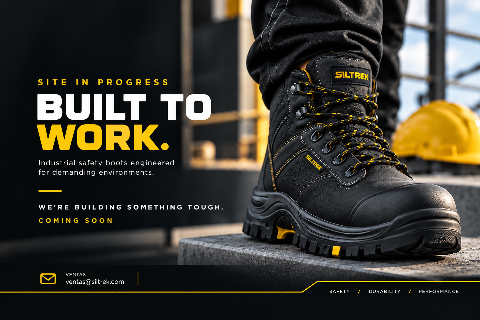 SILTREK industrial safety boot
